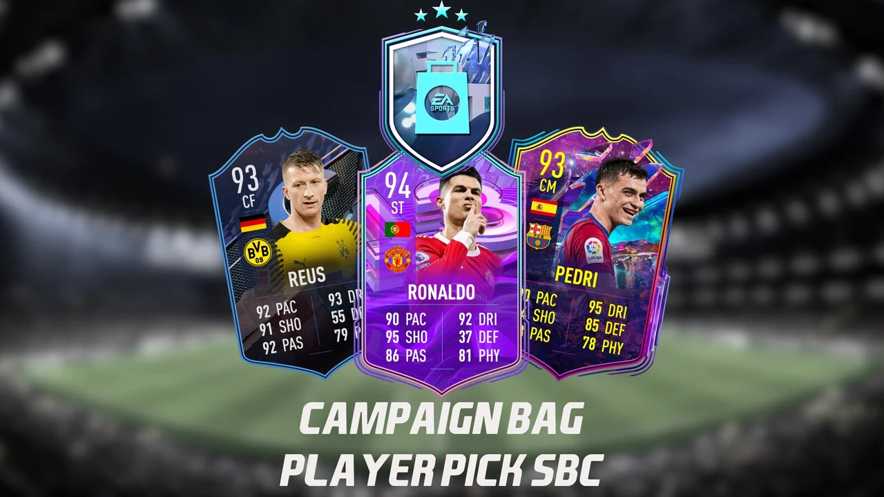 FIFA 22 Campaign Bag Player Pick SBC