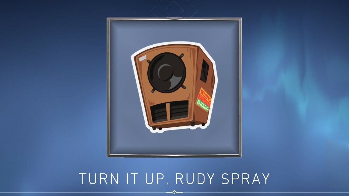 1 Turn it Up Rudy Spray