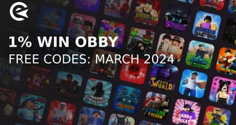 1 Win Obby Codes March