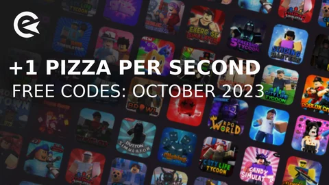 1 pizza per second codes october