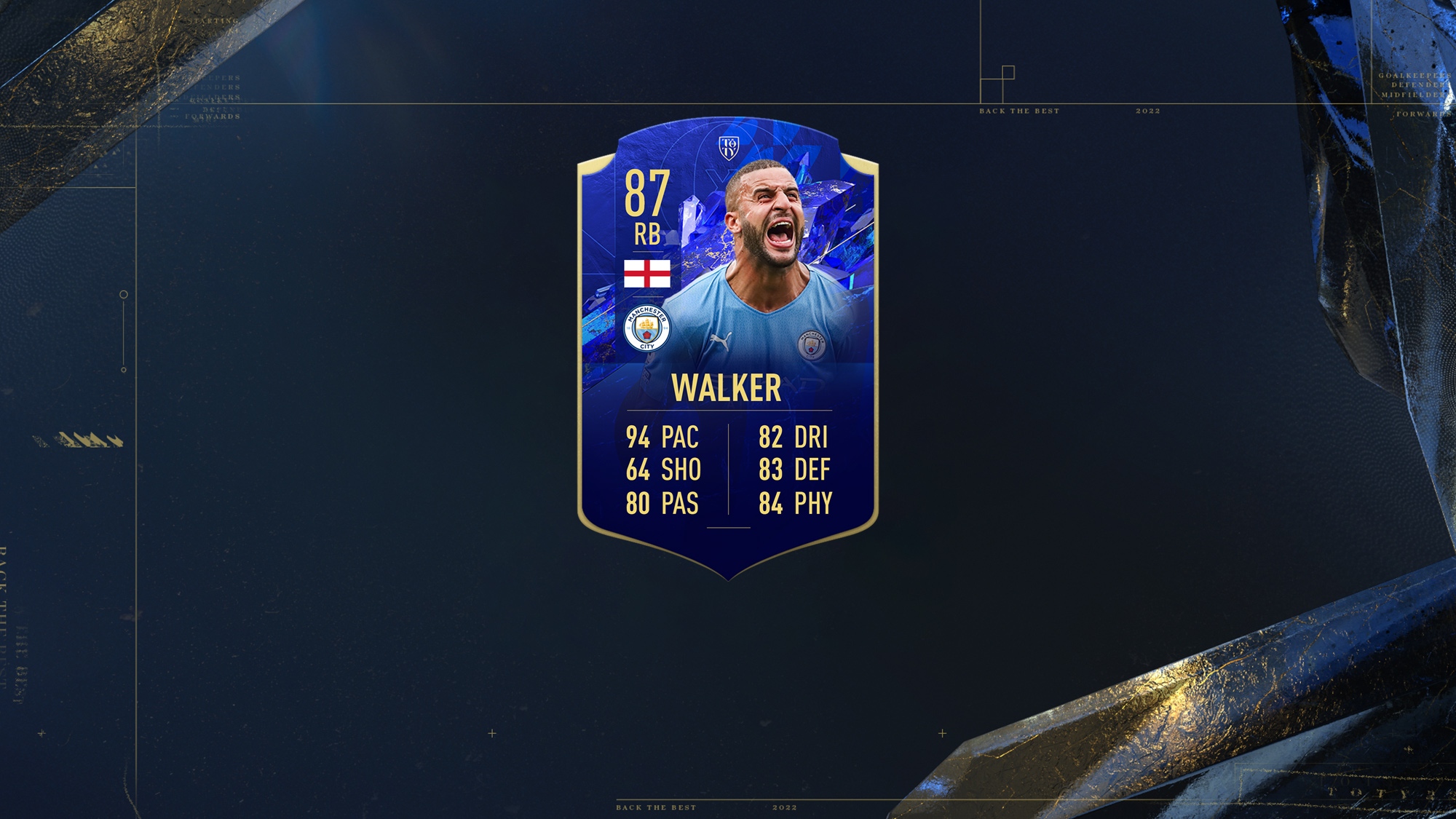 1 Walker FIFA 22 TOTY Honourable Mentions