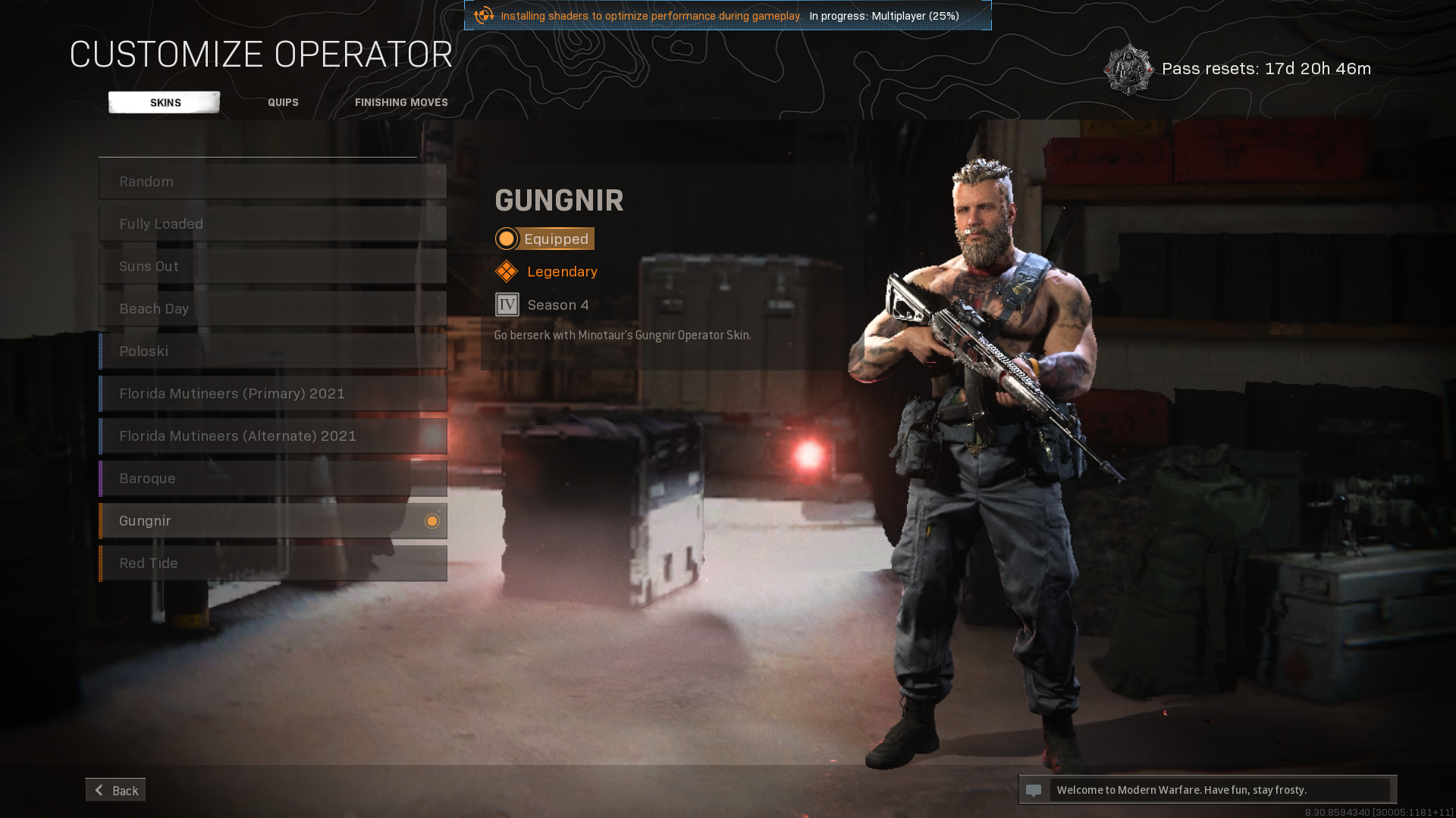 10 hottest Warzone male skins Gungnir