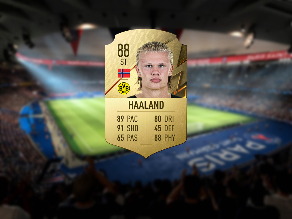 10 Haaland in FIFA 22
