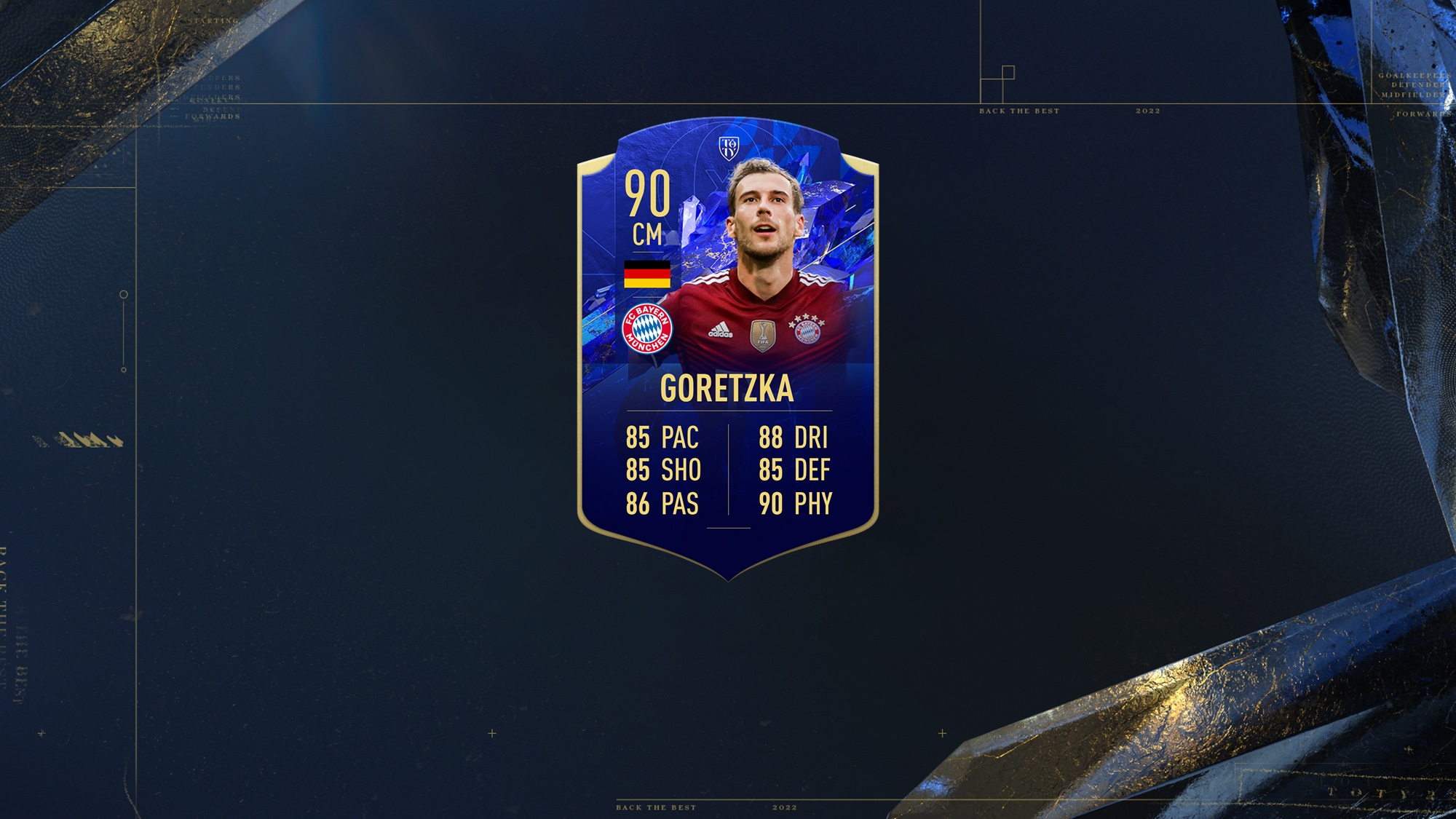 11 Goretzka FIFA 22 TOTY Honourable Mentions