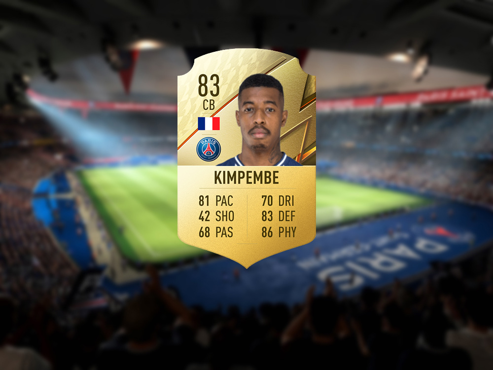11 Kimpembe in FIFA 22 PSG