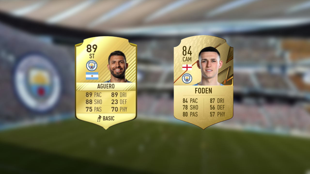 11 ST Sergio Agüero vs Phil Foden
