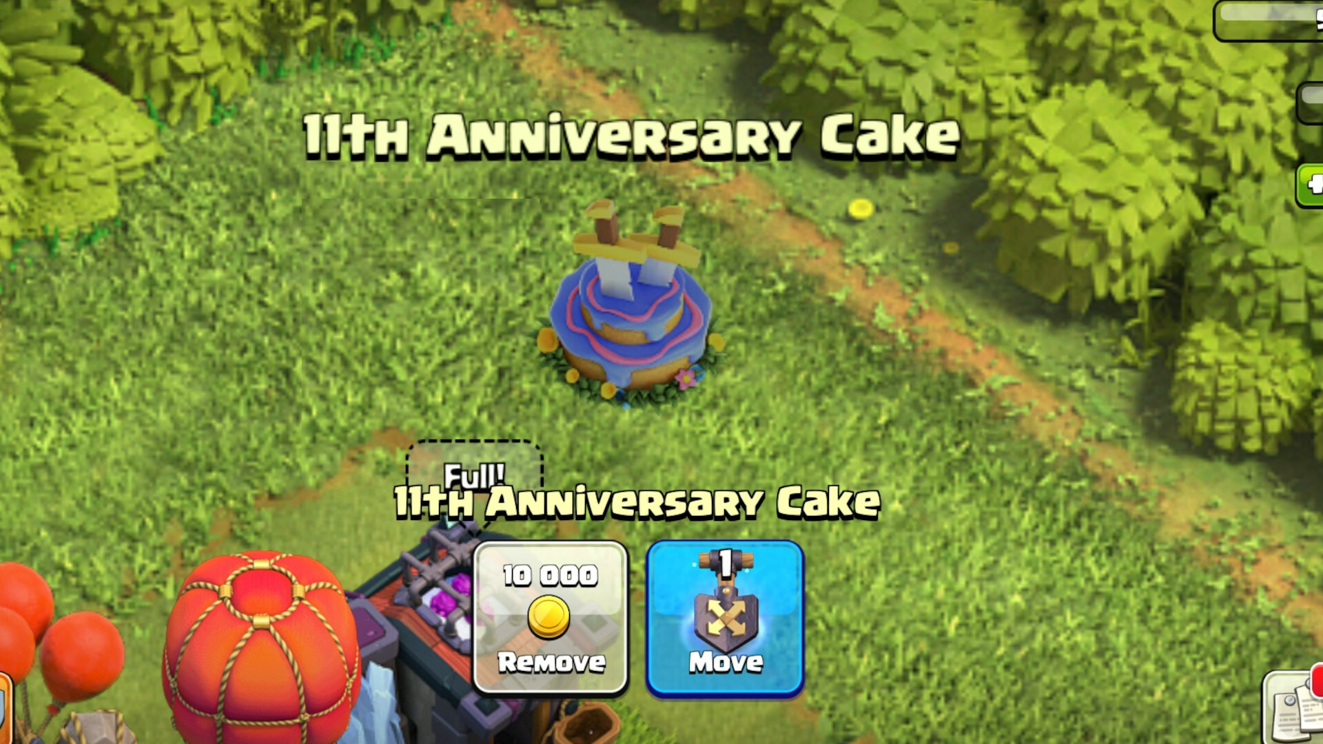 Clash of Clans 11 year anniversary cake Rewards Guide Supercell