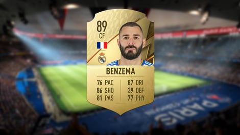 14 Benzema in FIFA 22