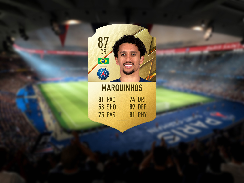 14 Marquinhos in FIFA 22 PSG