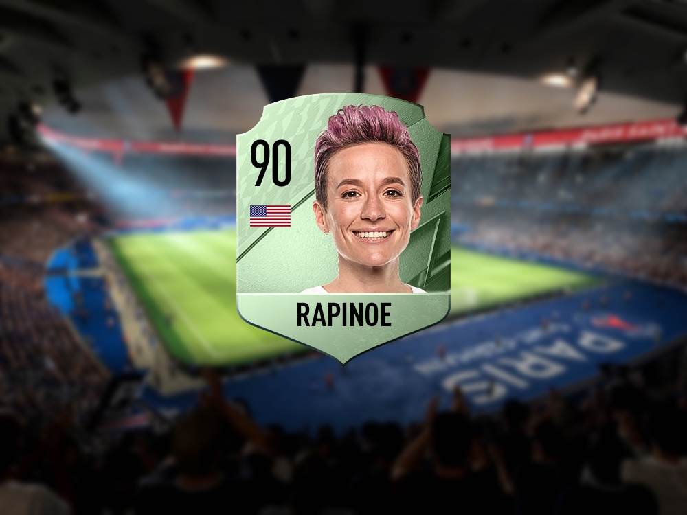 14 Megan Rapinoe