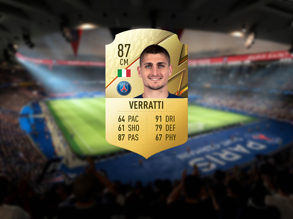 15 Verratti in FIFA 22 PSG