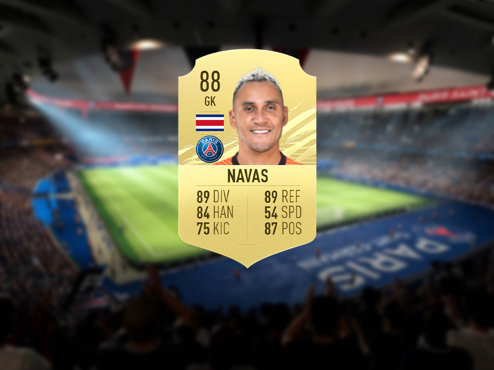 16 Navas in FIFA 22 PSG