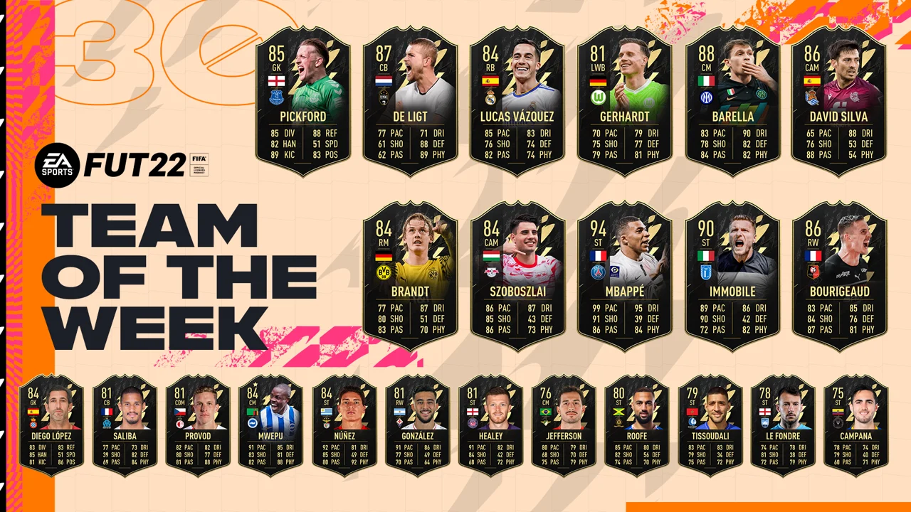 FIFA 22 TOTW 30