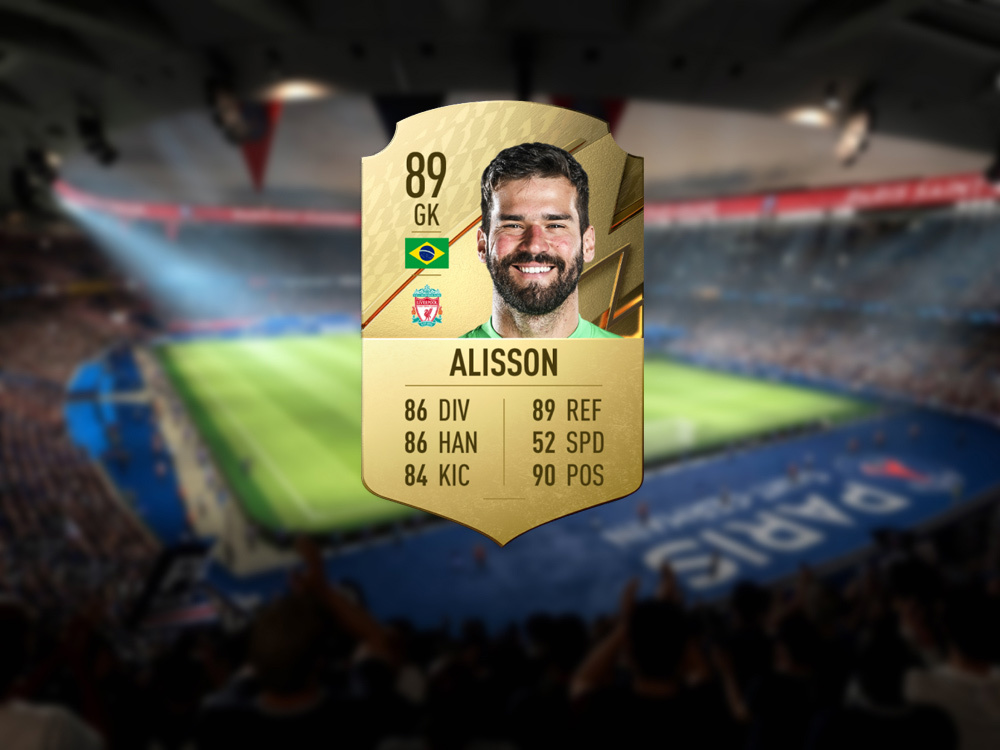 18 Alisson in FIFA 22
