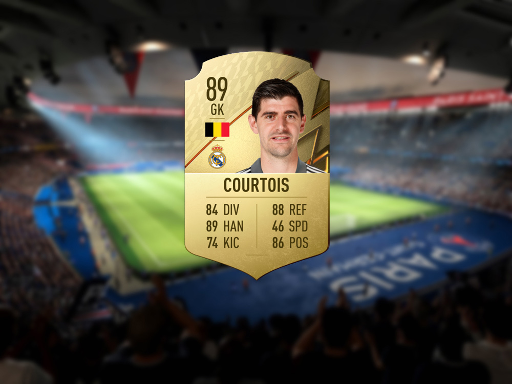 19 Courtois in FIFA 22