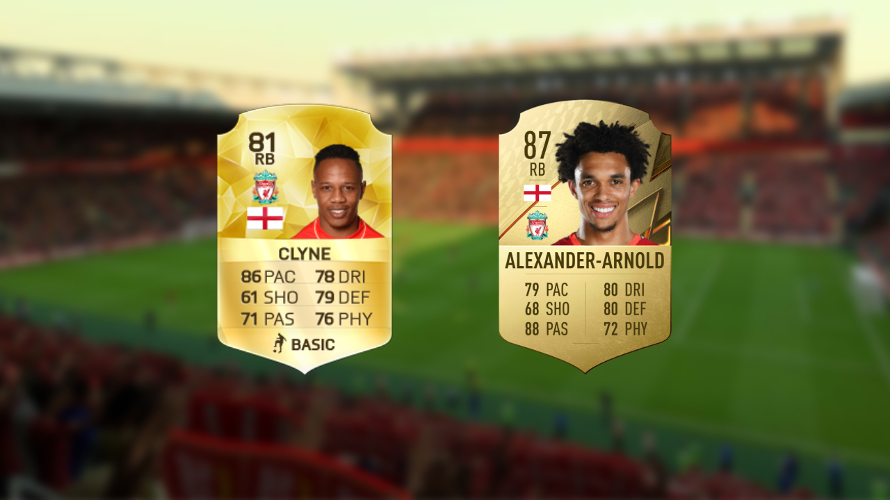2 RV Nathaniel Clyne vs Trent Alexander Arnold