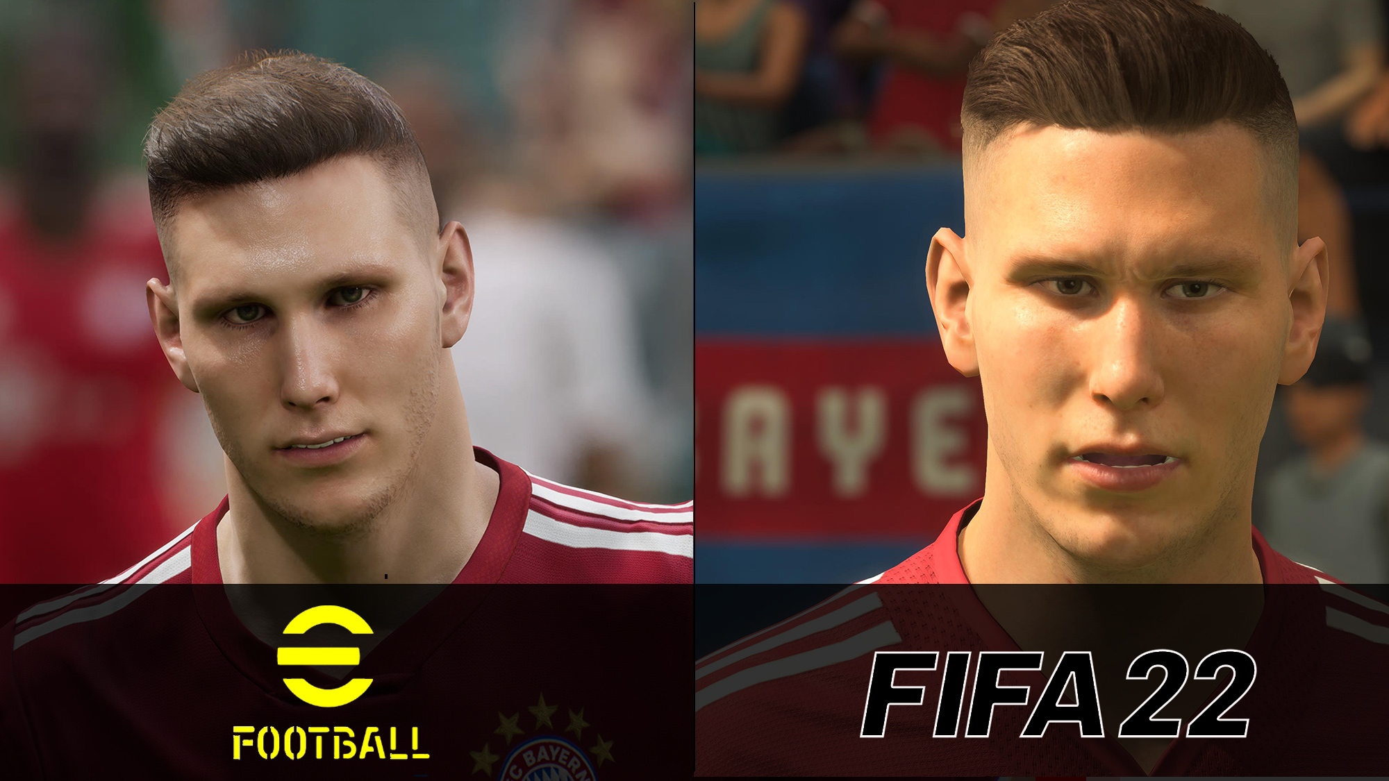 2 Süle e Football 2022 Fifa 22 Grafikvergleich
