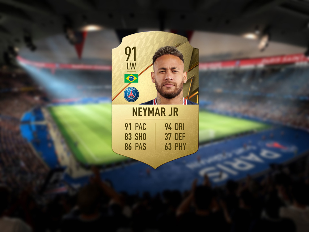 20 Neymar Jr in FIFA 22 PSG