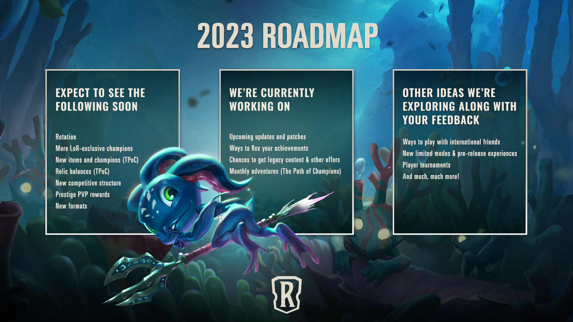 Legends of Runeterra Roadmap 2023 Guide Riot Games