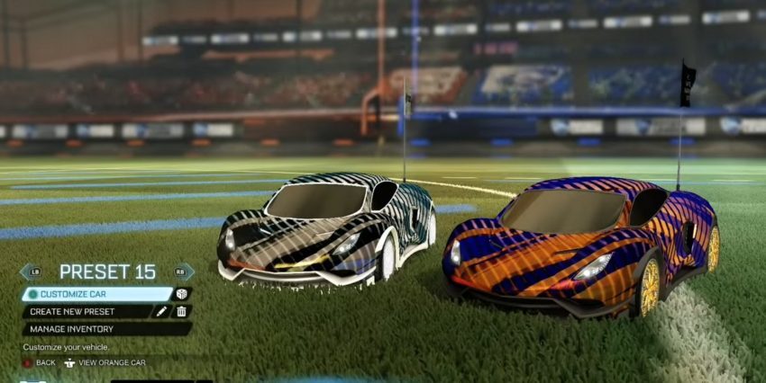 20xx rocket league decal