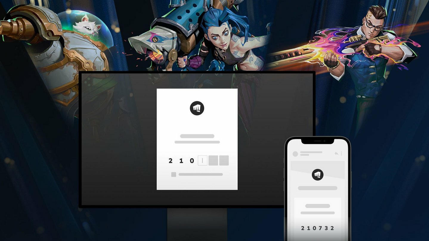 Riot Games Account Two-factor authentication 2FA Guides Activation Enable