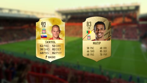 3 IV Martin Skrtel vs Joel Matip