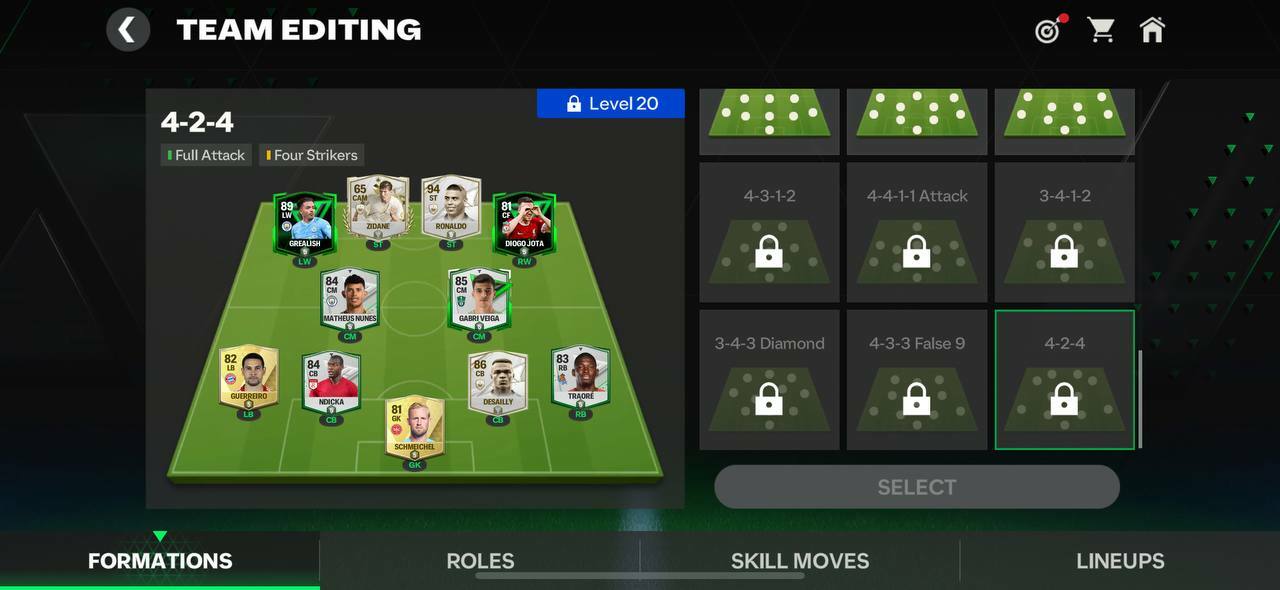 4 2 4 ea fc mobile