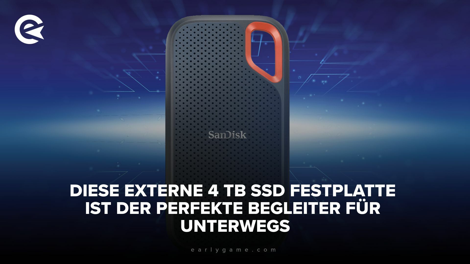4 TB SSD San Disk Festplatte