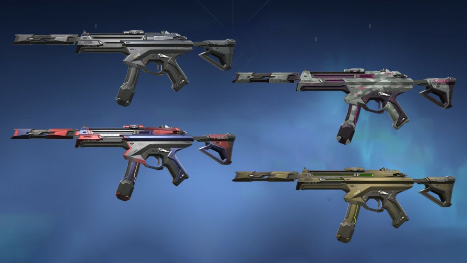 4 Valorant Protocol 781 A Spectre Skins