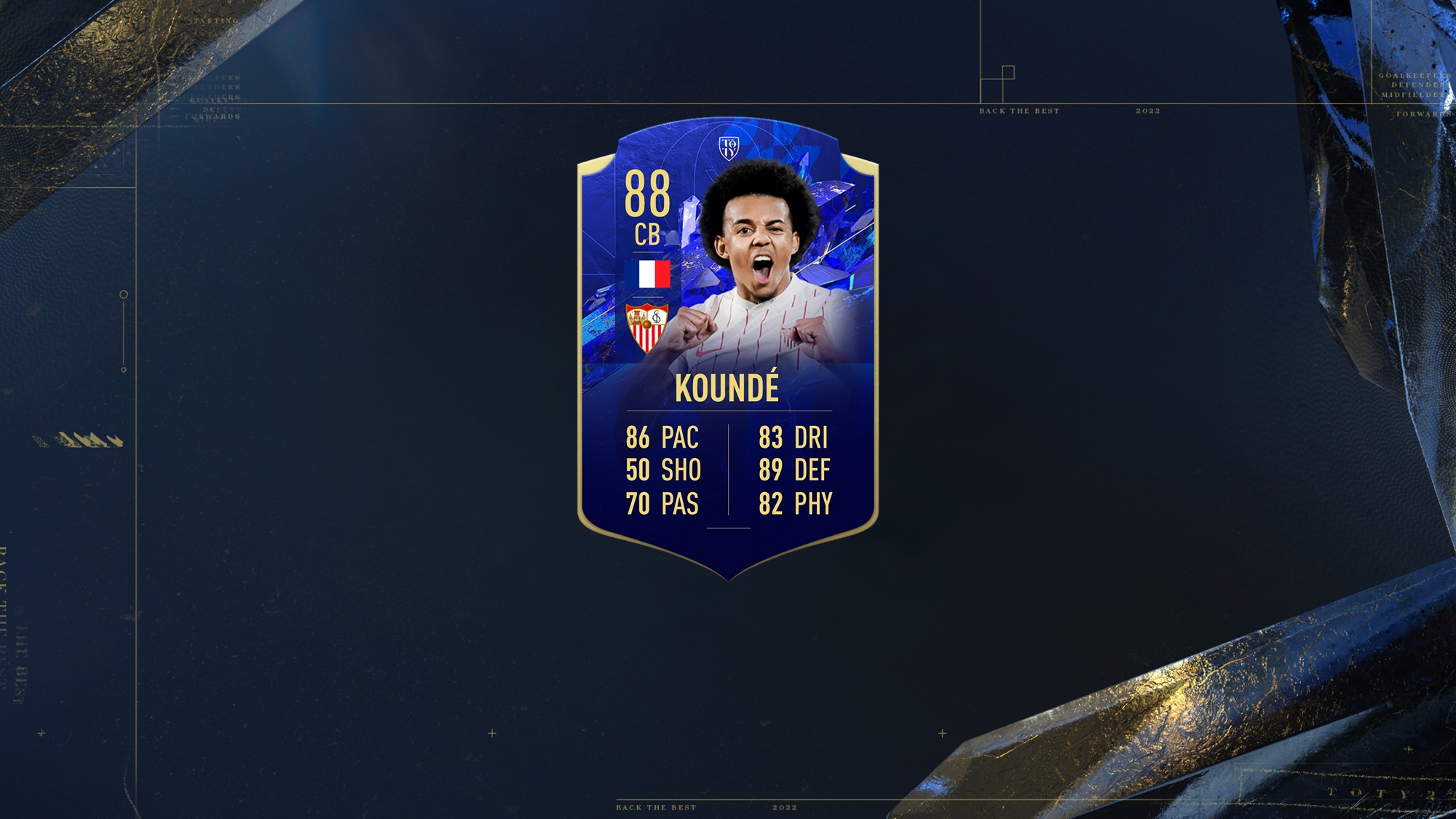 4 Kounde FIFA 22 TOTY Honourable Mentions