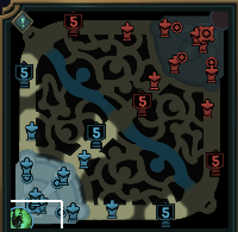 5 tips strong early game league of legends minimap