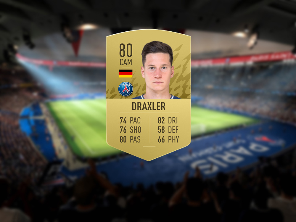 5 Draxler in FIFA 22 PSG