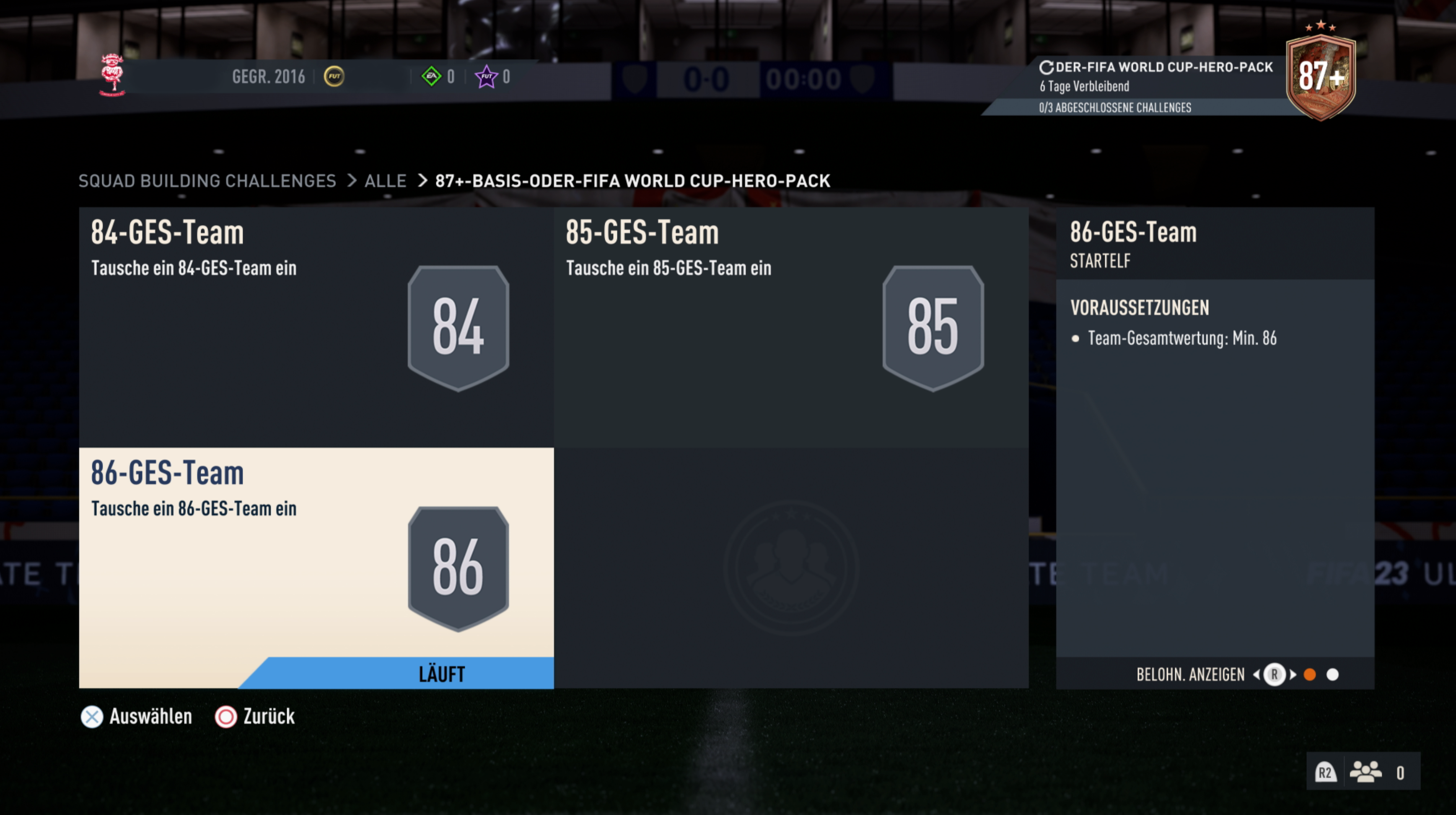 87 Basis WC Hero SBC