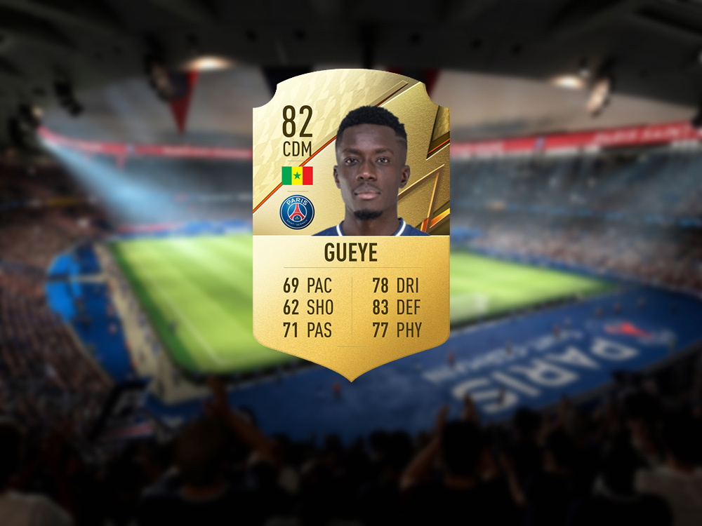 9 Gueye in FIFA 22 PSG