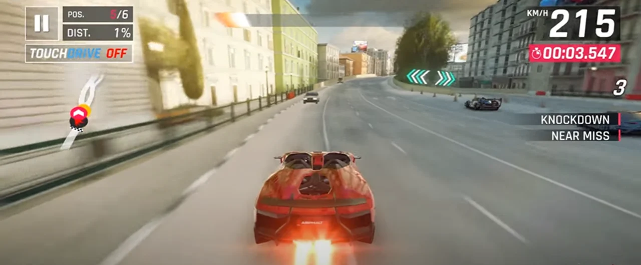 Level 2 (Orange) Nitro in Asphalt 9