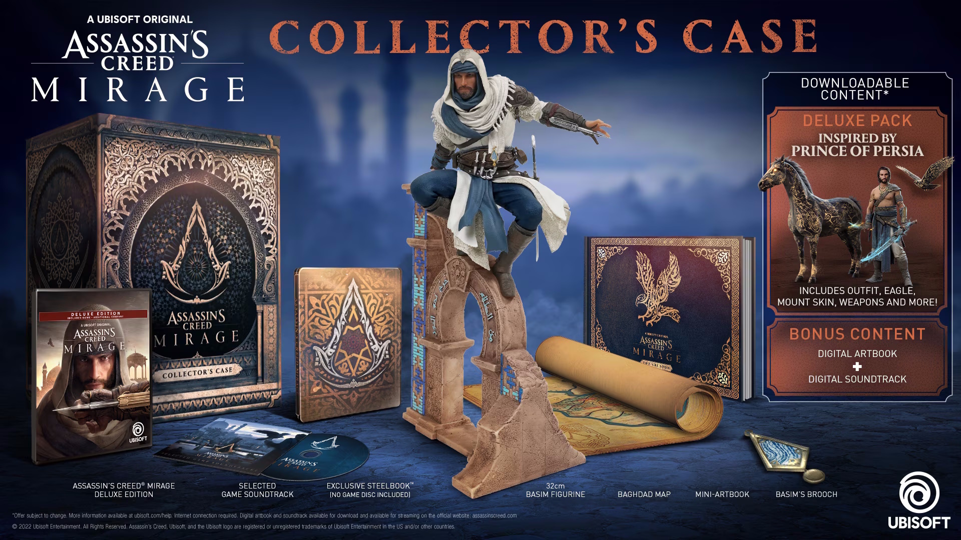 Caja del coleccionista de Assassin's Creed Mirage