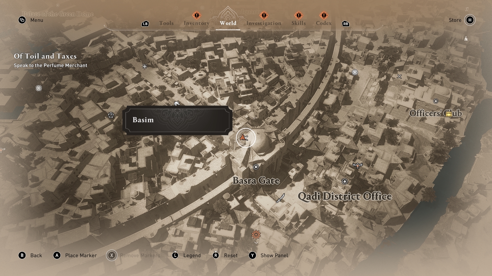 AC Mirage Enigma Just Rewards Location