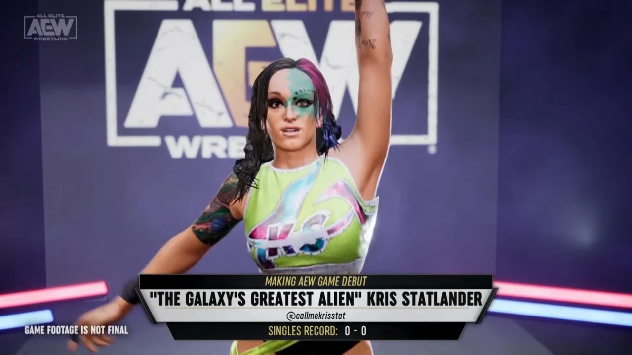 Kris Statlander in AEW Fight Forever