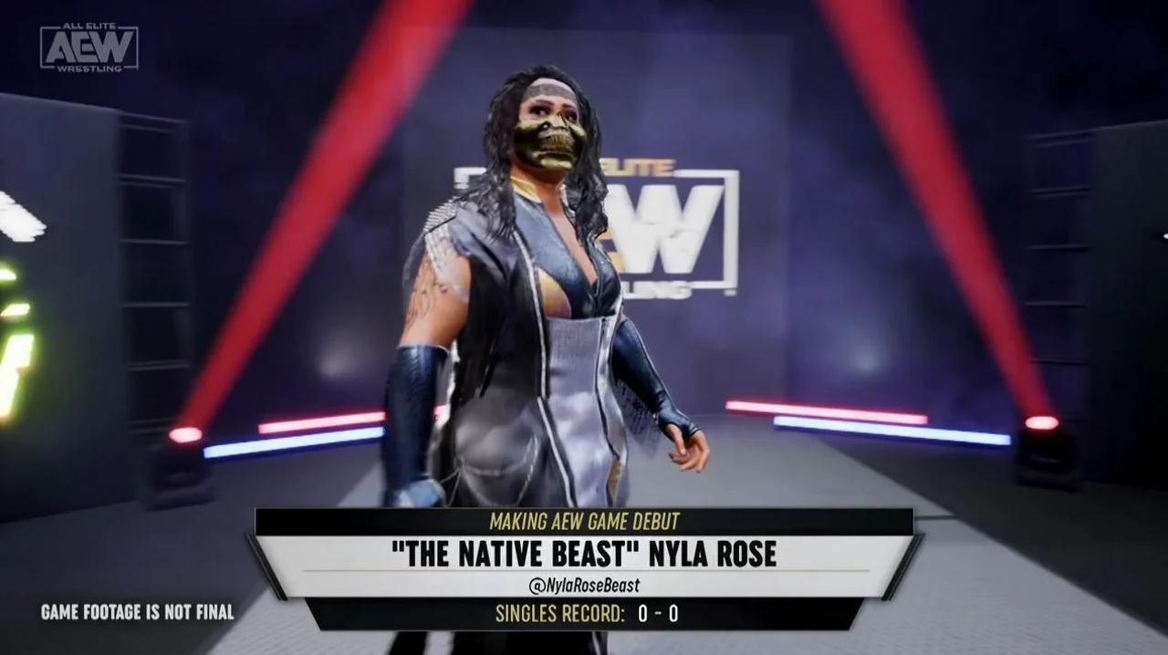 Nyla Rose in AEW Fight Forever