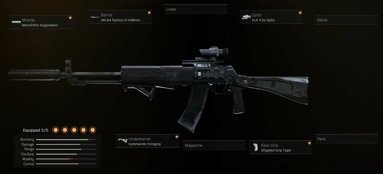 AN-94 Setup