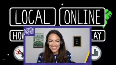 AOC Among Us Twitch Stream