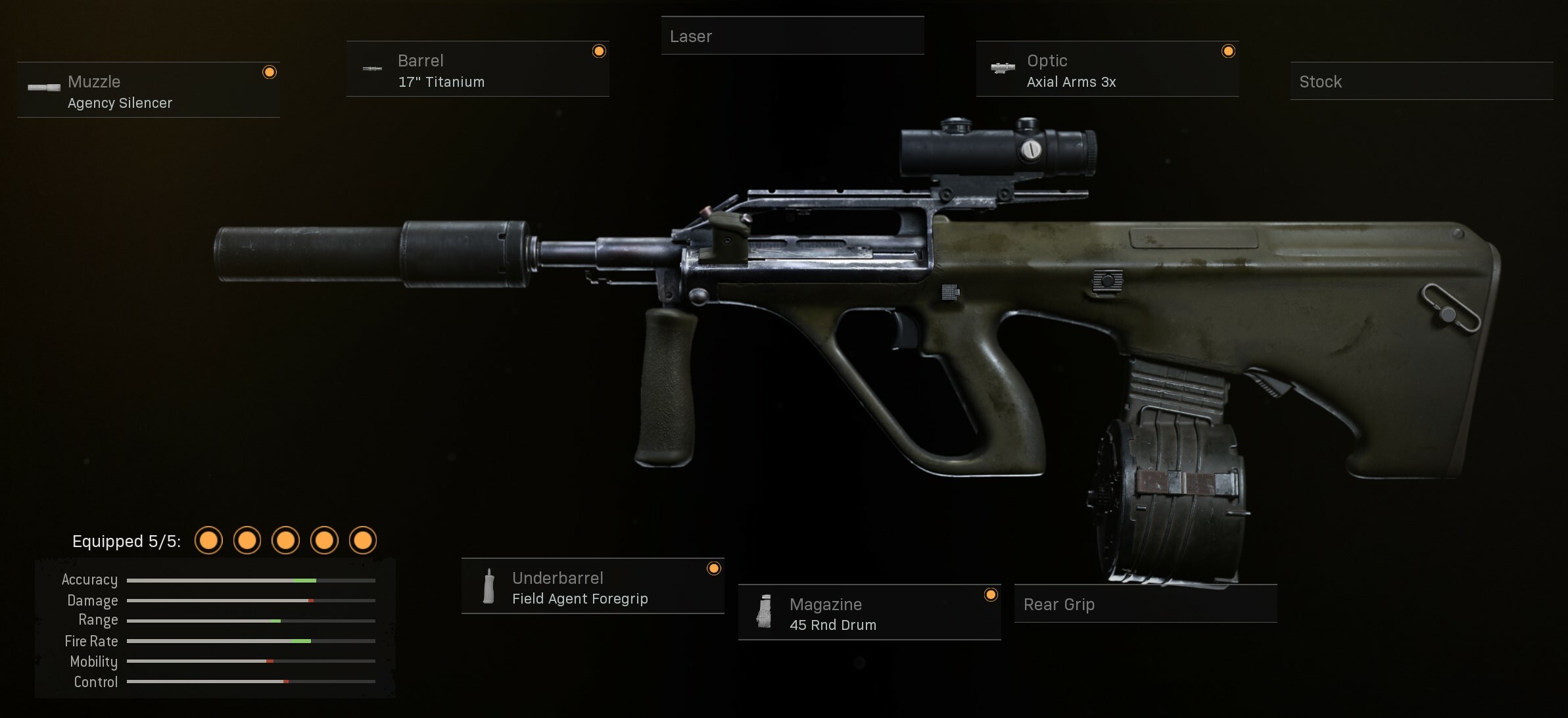 AUG BOCW Setup