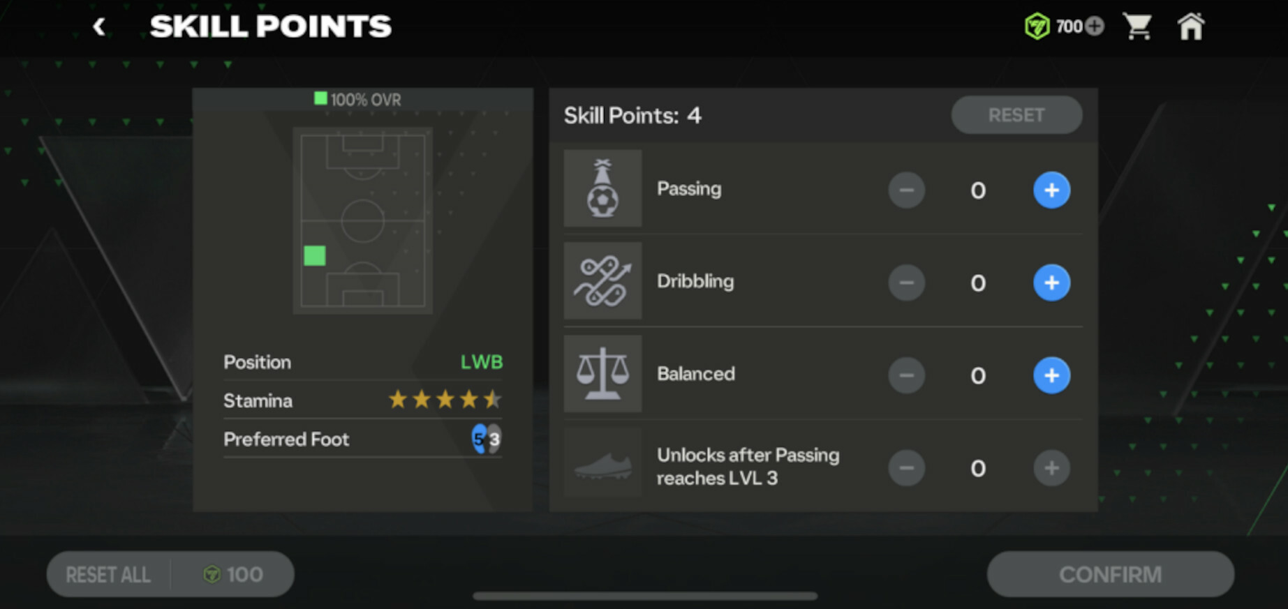 EA Sports FC Mobile Advanced Skill Points