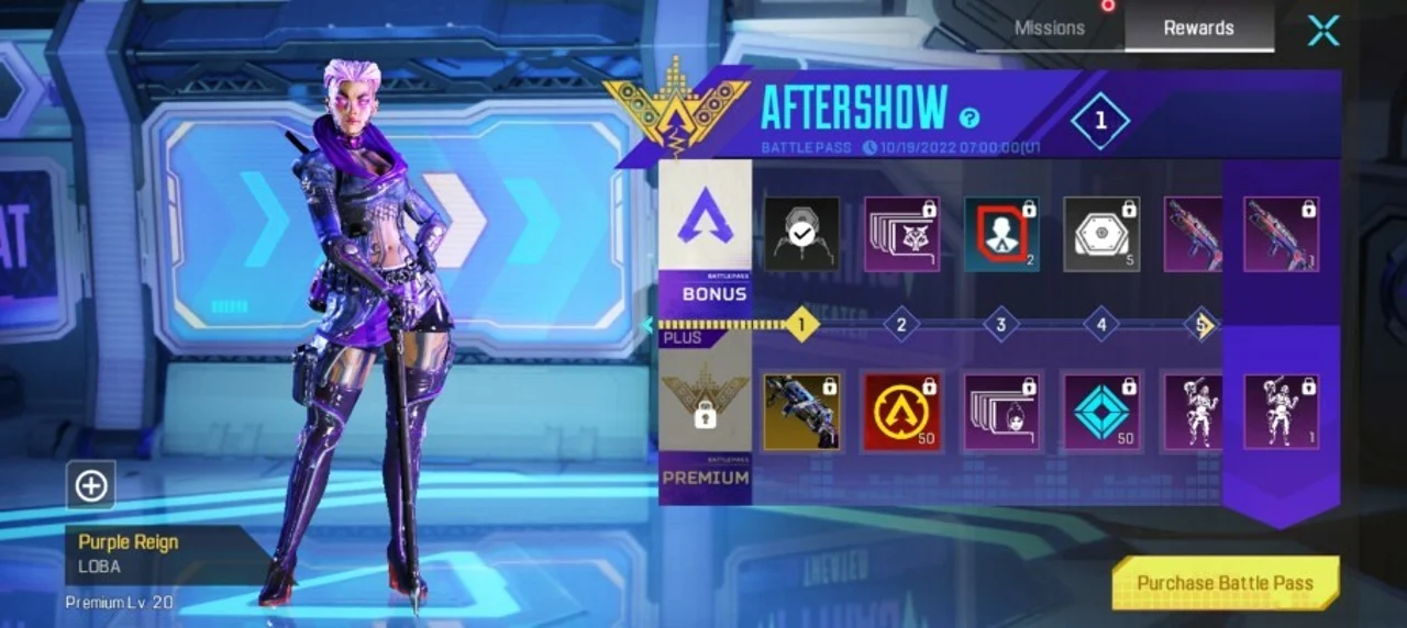 Apex Legends Mobile aftershow battle pass