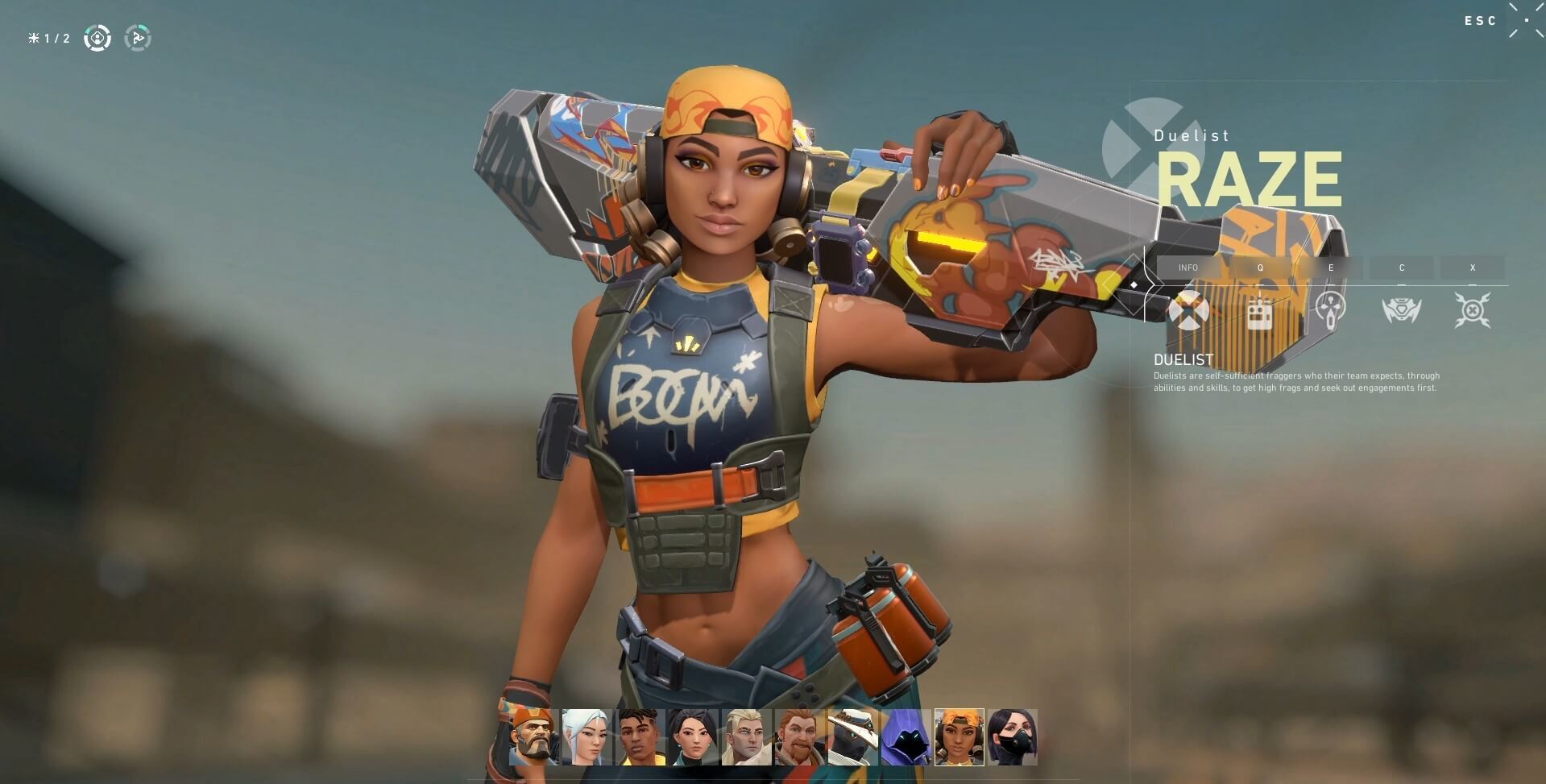 Agent Raze Valorant