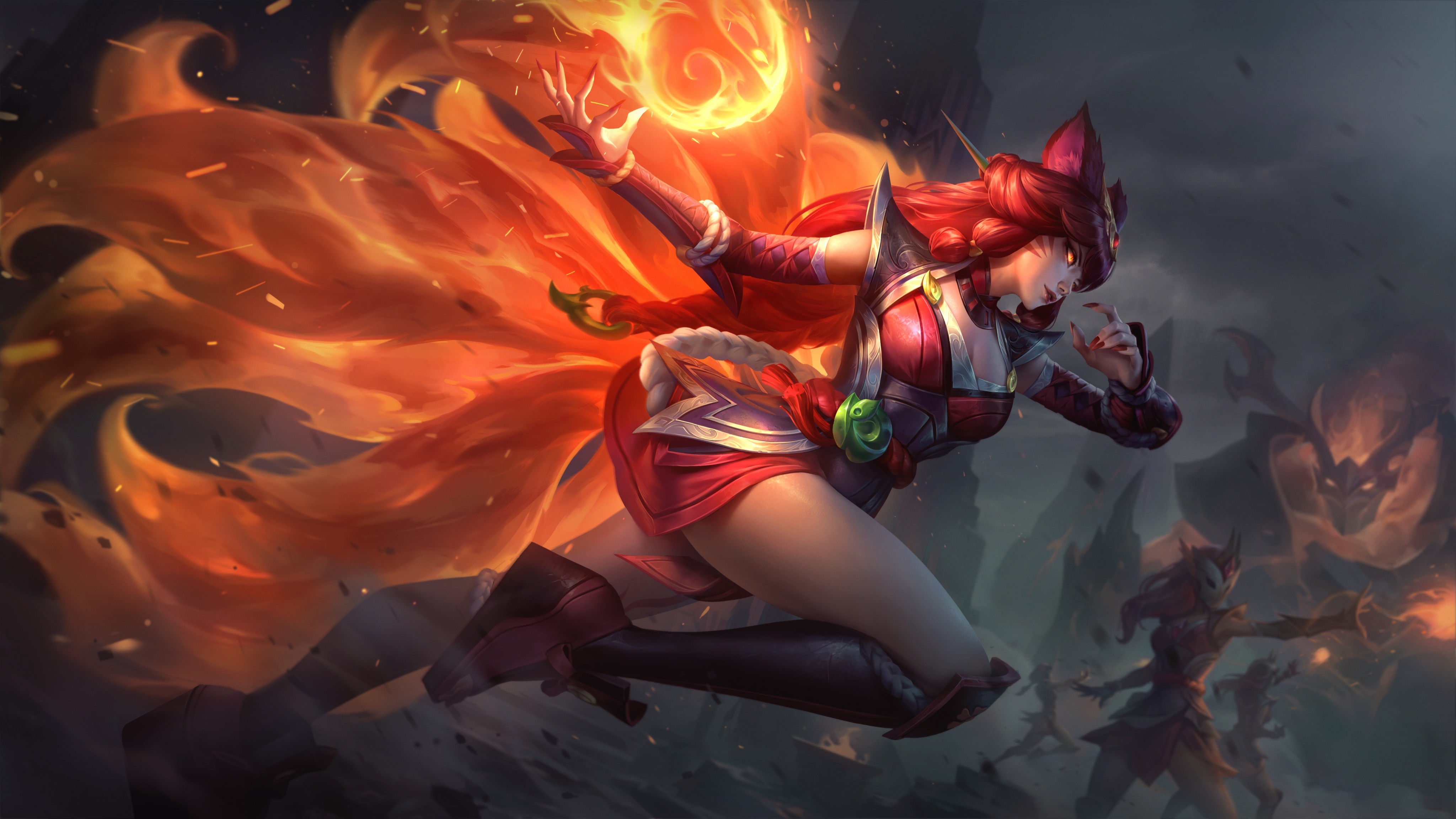 Ahri ASU Fox Fire Ahri
