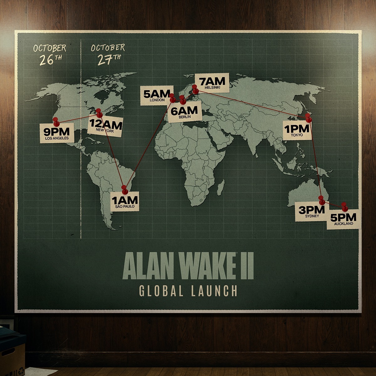 Alan Wake 2 Start Times