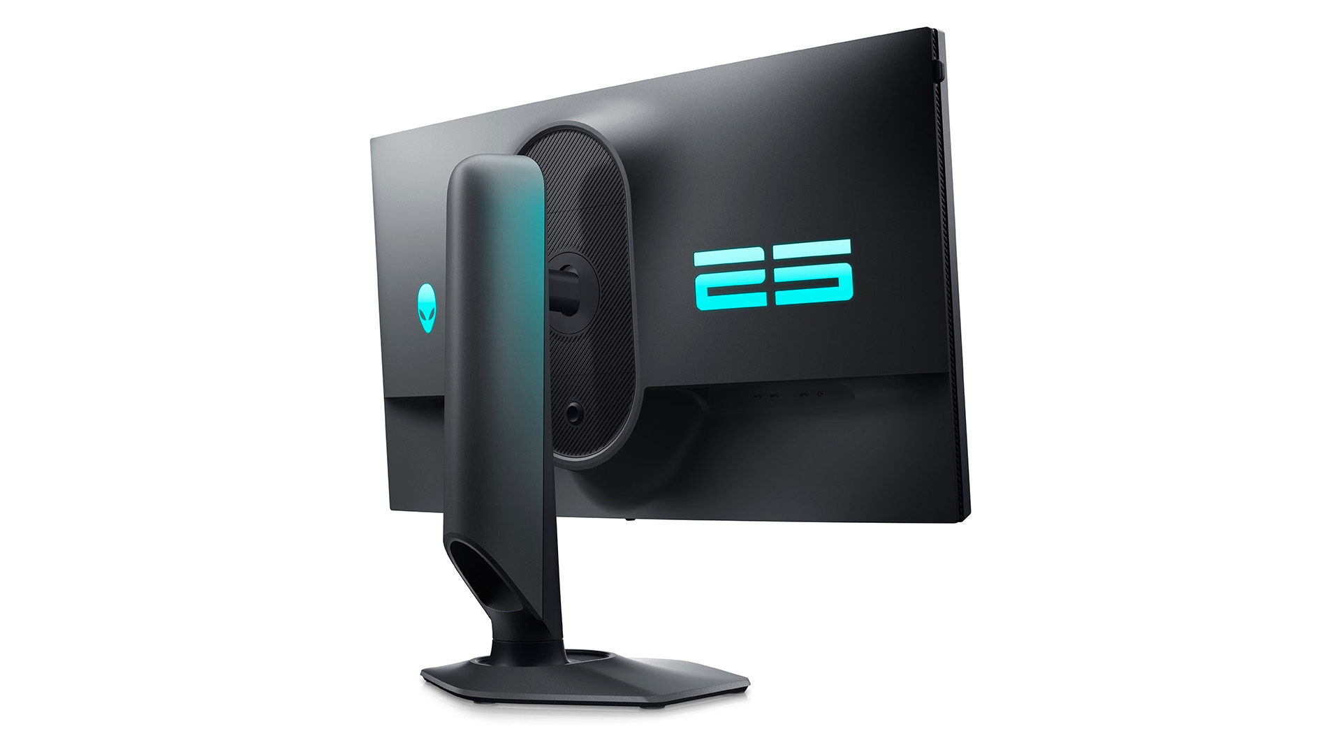 Auch von hinten ist der Monitor schick. © Alienware