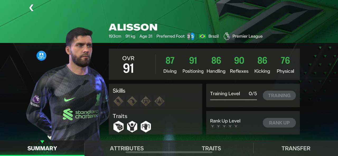 alisson fc mobile