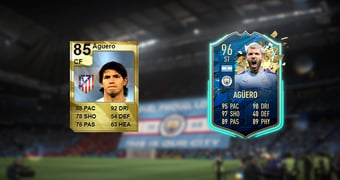 All FUT Cards of Sergio Agüero